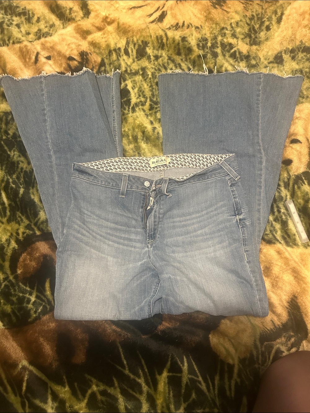 Ariat Light Blue Wide Leg Jeans